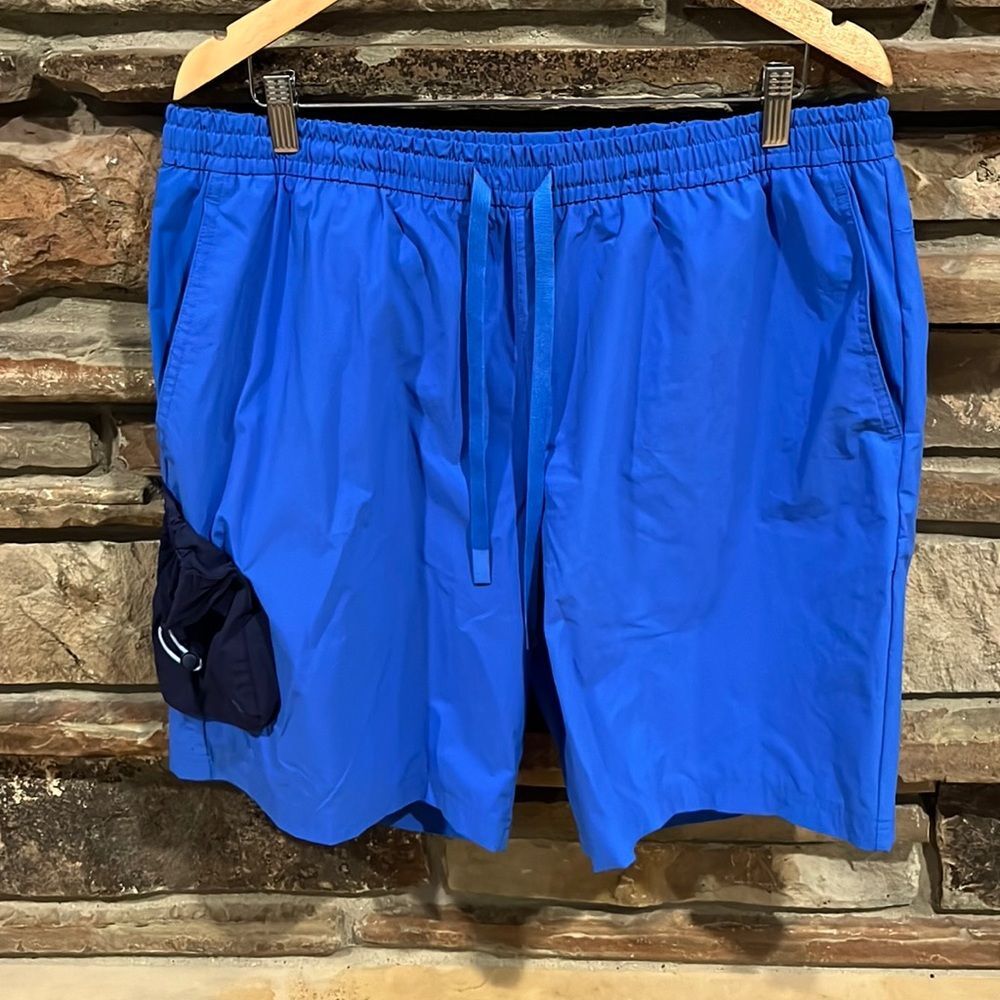 Bonobos Fielder 9" Inseam Blue Hiking Shorts
